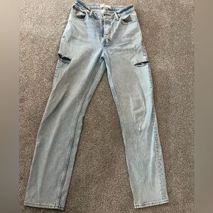 Abercrombie & Fitch “The Dad” High Rise Jeans | Curve Love | Size 27 / 4L